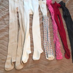 6 pairs of tights